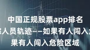 中国正规股票app排名甚至追踪人员轨迹——如果有人闯入危险区域